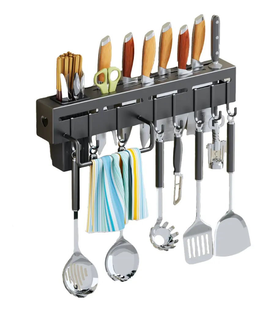 soporte colgante para cuchillos y utensillos de cocina soporte colgante para cuchillos y utensillos de cocina