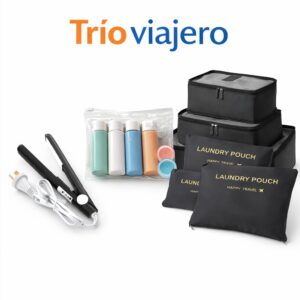 trío viajero ✈️🧳